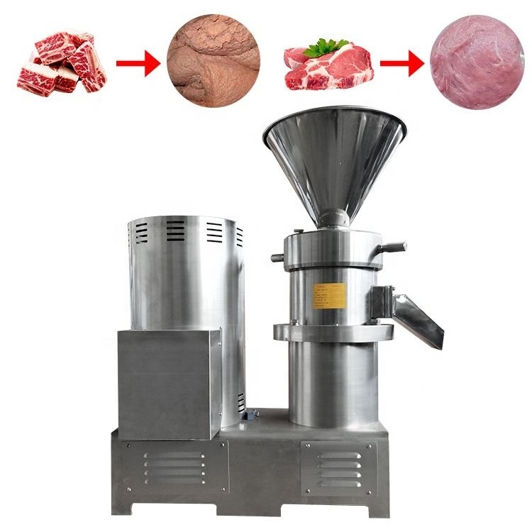 The new bone meal grinder/cocoa butter melting machine/peanut butter making machine