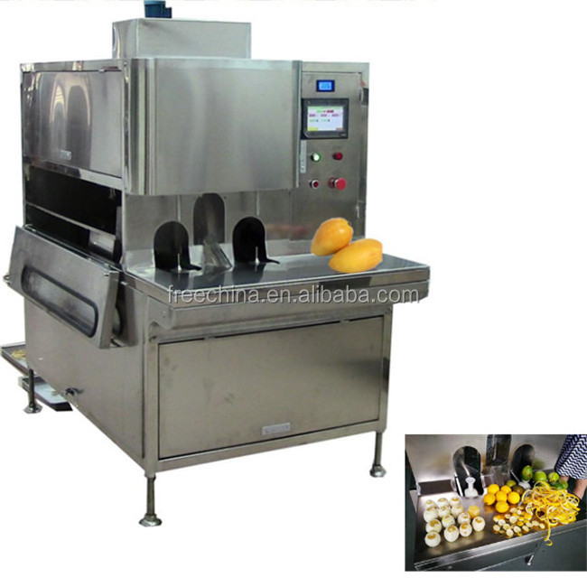 professional automatic mango peeling machine/mango peeler/mango processing plant