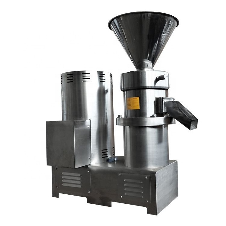 The new bone meal grinder/cocoa butter melting machine/peanut butter making machine