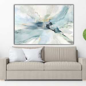 FREE CLOUD Abstract Canvas Oil Painting 100% Hand Paint Wall Painting From Painting Supplier