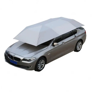 Fully automatic car umbrella cover foldable sunshade rooftop car umbrella tent