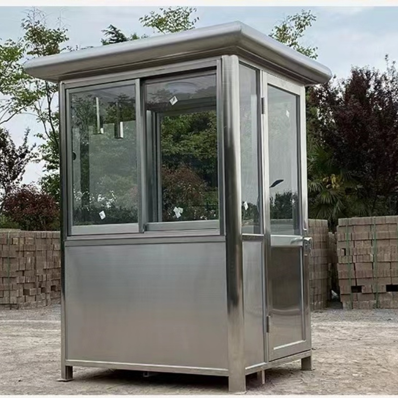 Wholesale stainless steel outdoor guard house mobile guard duty room portable houses