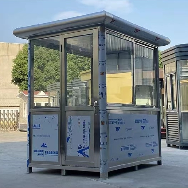 Wholesale stainless steel outdoor guard house mobile guard duty room portable houses