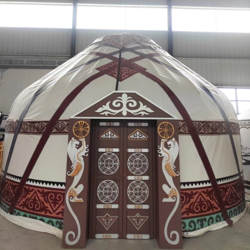 Luxury yurt house glamping tent 7m home yurt tent for sale