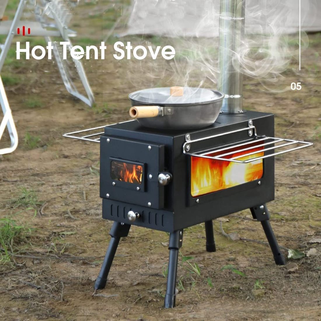 Outdoor Wood Burning Stoves Smokeless Wood Stove Use In Tent Indoor Heating Small Stove