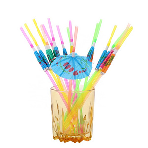 Wholesale Custom Disposable Cocktail Drink Umbrellas Disposable Wooden and Plastic Toothpicks for Food for Parties Weddings