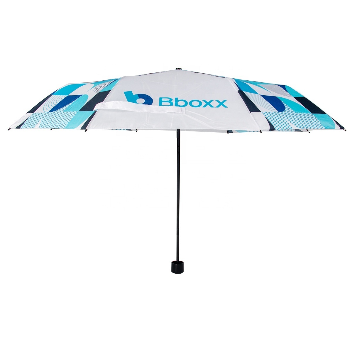 Wholesale Cheap Price Manual UV Coating Foldable Umbrellas Custom Travel 3 Folding Umbrella Minimalist Polyester Opp Bag 5-7days