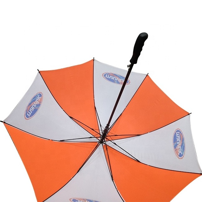 High Quality Custom Logo Printed Outdoor Windproof Golf Umbrella