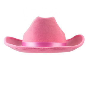 Wholesale Custom Fashion Western Pink Cowboy Hat