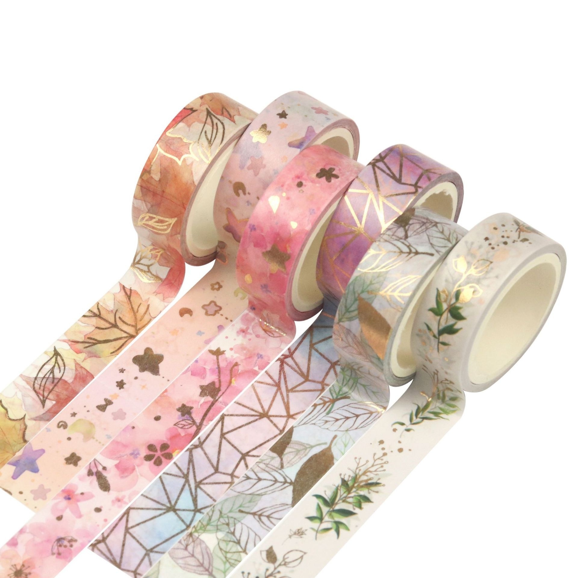 Custom printed personalized design  cute  paper tape set wholesale buy decoration Washi Tape