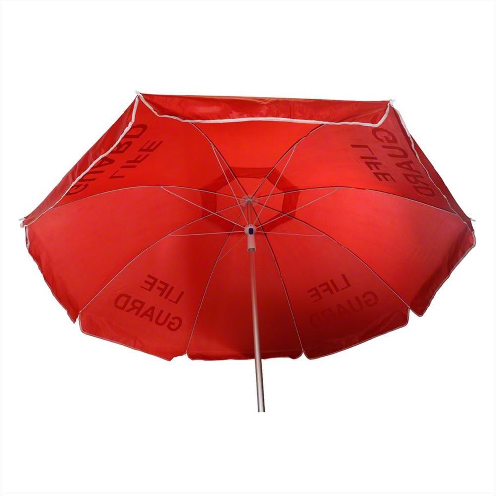 Custom branded high quality polyester beach umbrellas