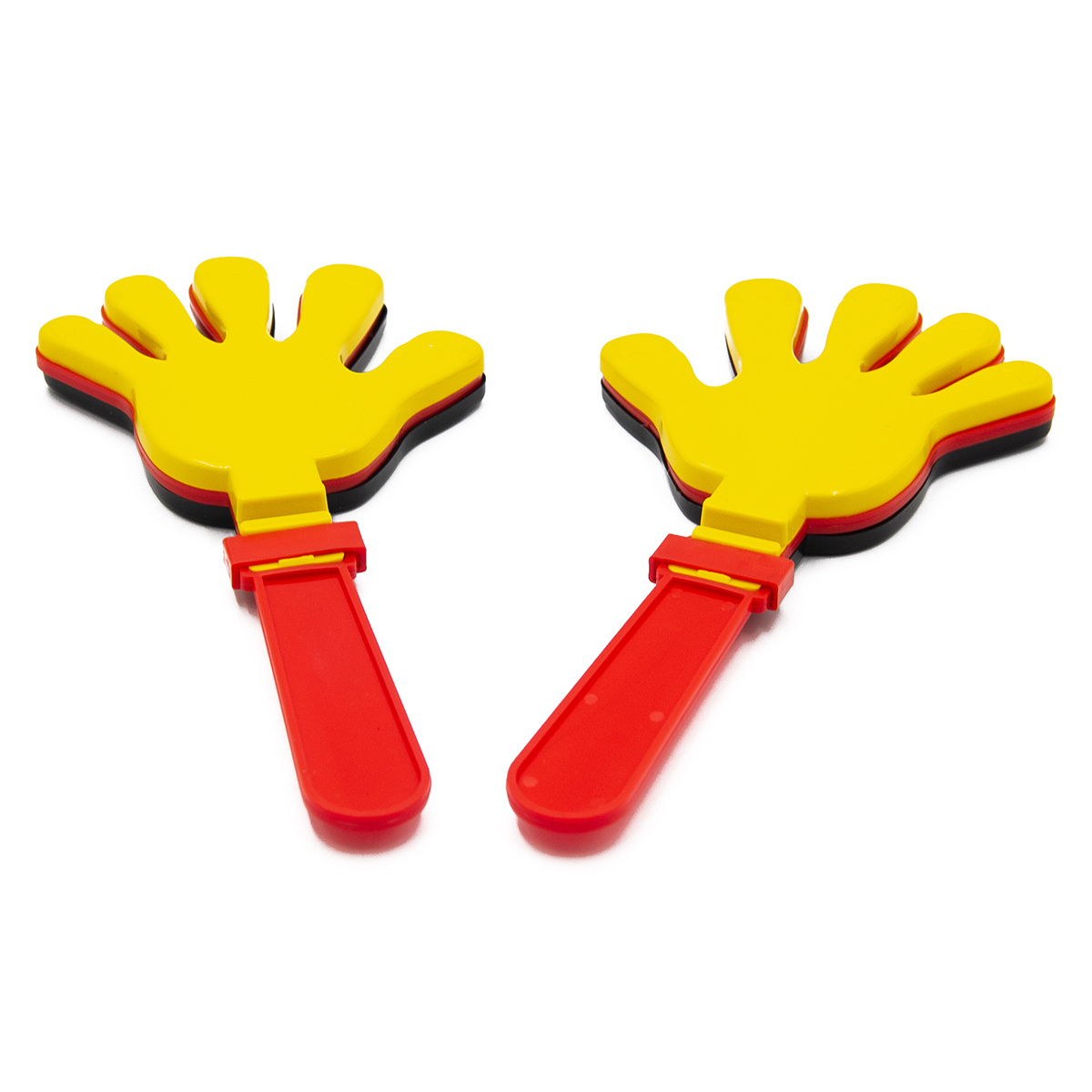 Cheap Custom Plastic Football Clap Cheering Clamps Noise Maker Hand Clapper Football Fans Cheering Hand Clapper