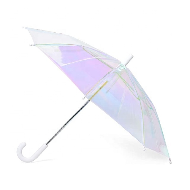 Hot sale Clear Regular Straight Waterproof Auto Opening Transparent Umbrellas