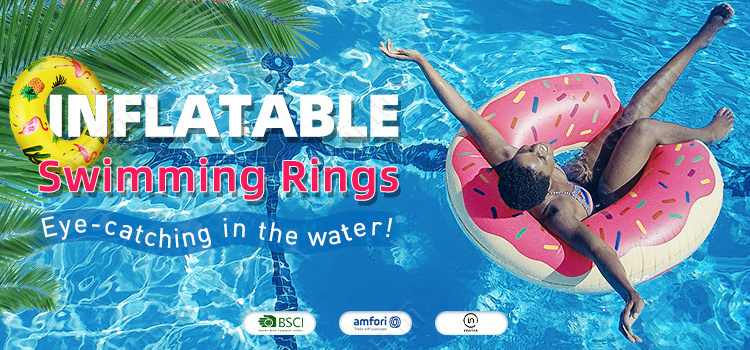 Hot Sale Promotional PVC Inflatable Swimming Ring