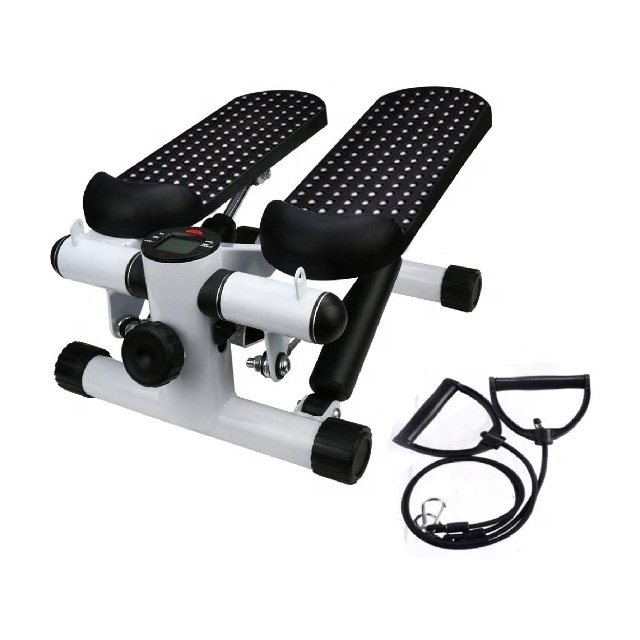 Fitness Exercise Mini Twist Stepper Stair Stepper Step Machines with Resistance Bands