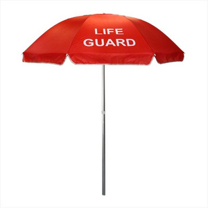 Custom branded high quality polyester beach umbrellas