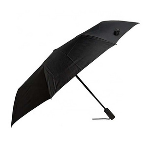 Factory Wholesale Flat Folding Umbrella Manual Control Promotional Telescopic Polyester Umbrella for Adults