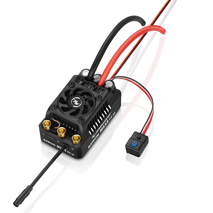 Hobbywing EZRUN Max5 HV G2 250A 6-12s Speed Controller Waterproof Brushless ESC for 1/5 RC Car