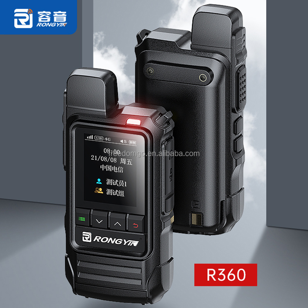 Rongyin R360 5G POC Radio 200 Mile Walkie Talkie Long Range Powerful Professional Two Way Radios