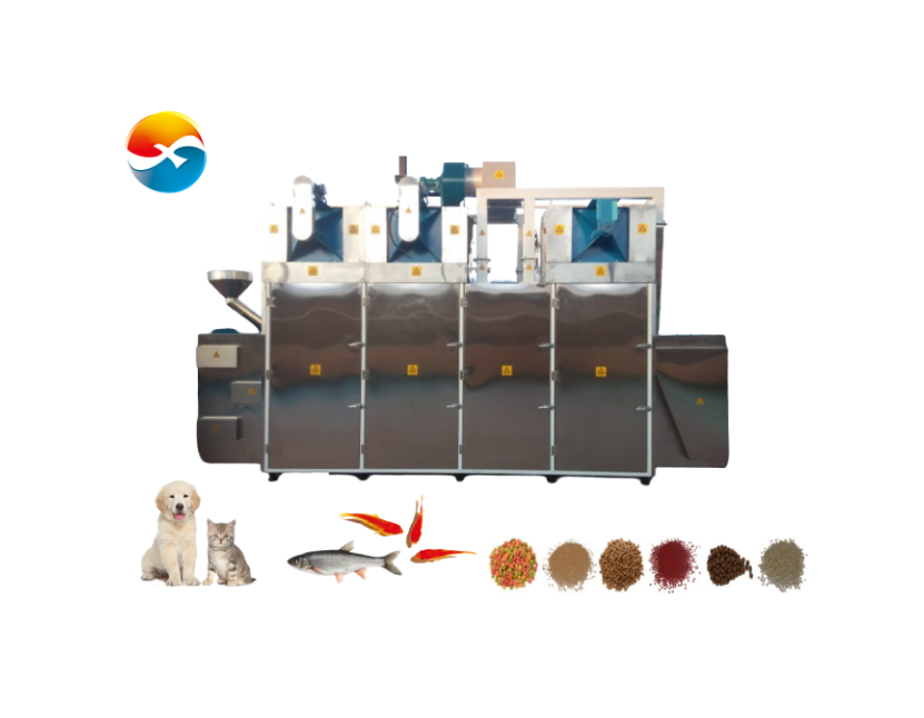 High Quality Manufacture Mill Float Pellet Full Production Line Extruder Fish Feed Dog Make Pet Food Process Machine