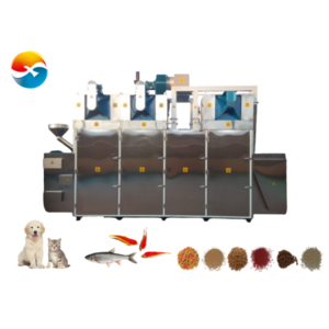 High Quality Manufacture Mill Float Pellet Full Production Line Extruder Fish Feed Dog Make Pet Food Process Machine