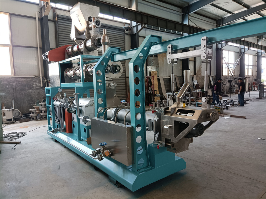 2024 Newest Design Professional Manufacturer 55KW Floating Fish Feed Extruder Fish Feed Pellet Machines