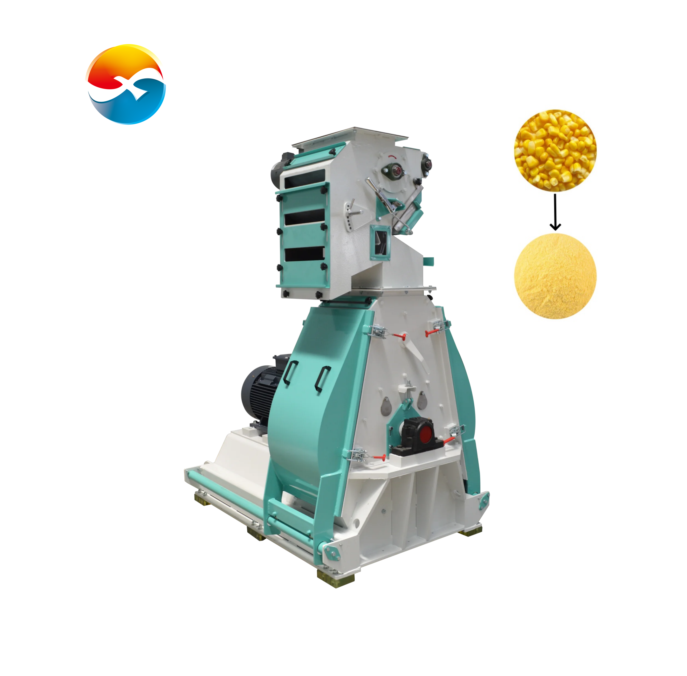 With Big Discount With Favorable Price Maize Meal Grinding Machines Hammer Mill Grinder