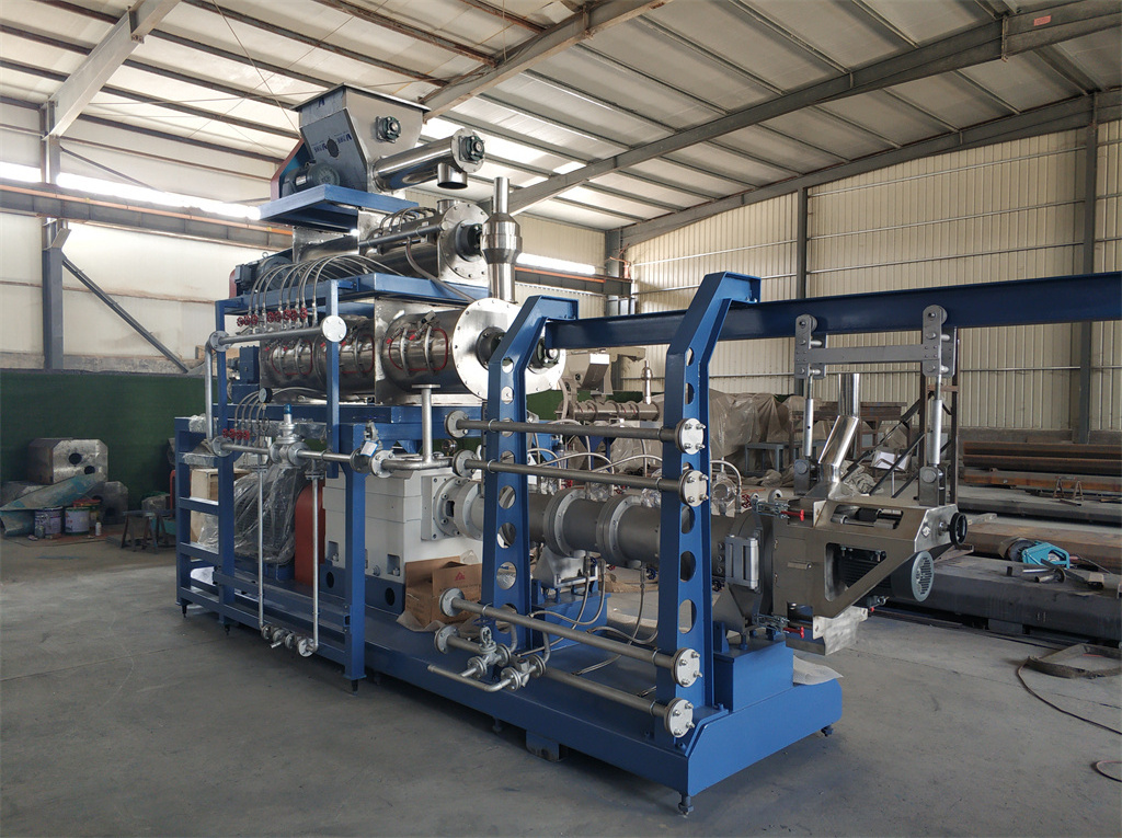 New Design Floating Fish Food Granules Extruder Machine Manufactured at Manufacturer Price for Pet Food Processing