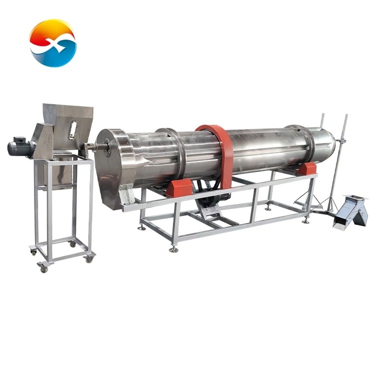 Automatic Puffed Oil Spraying Machine For Pet Food Drum Seasoning Machine Puffed Snacks Food Seasoning Machine