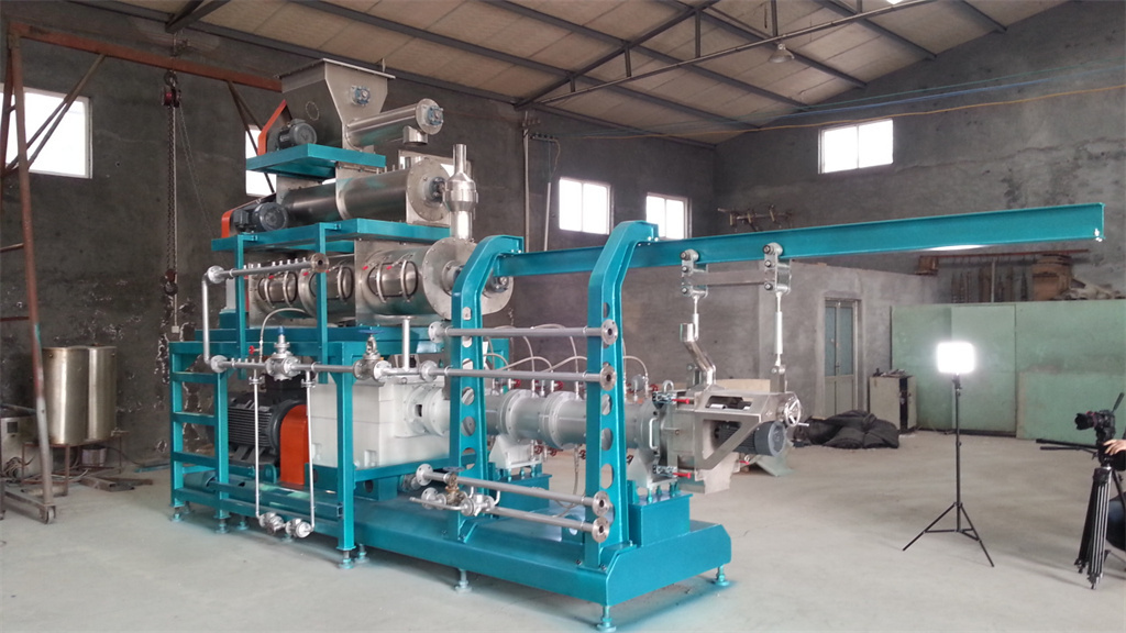 Automatic Dog Feed Pellet Making Extrusion Extruder Food Processing Line for Pet Premium Quality Pet Food Machinery