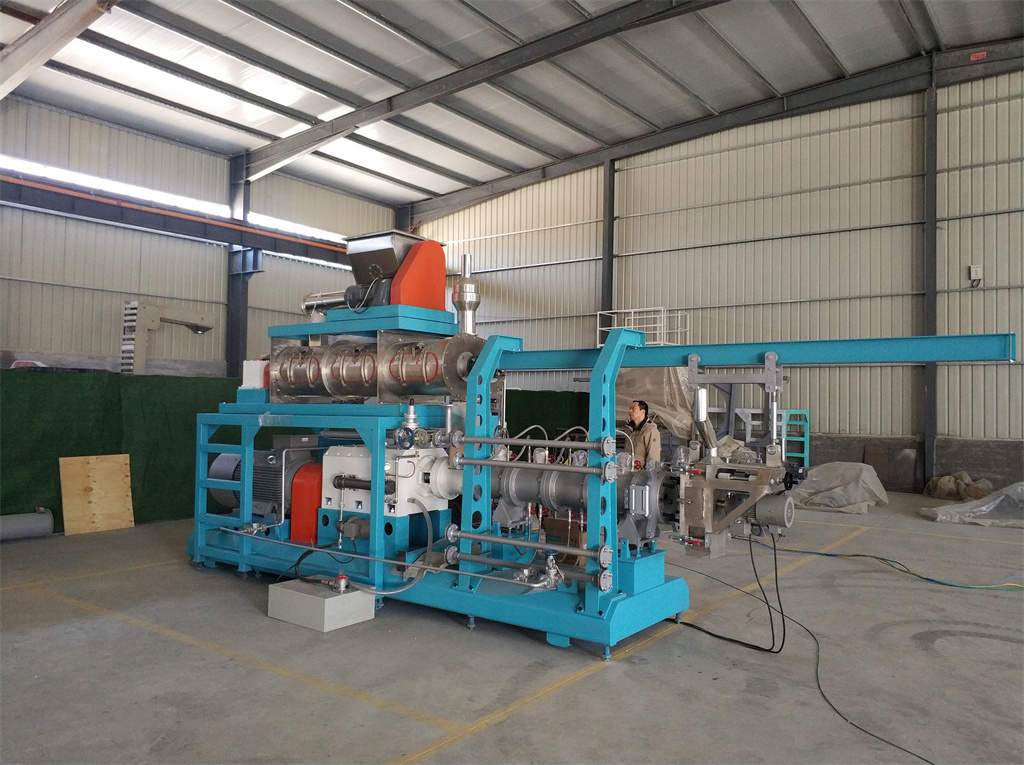 Factory direct sale dry dog cat fish pet food production machinery pet food industrial processing machinery