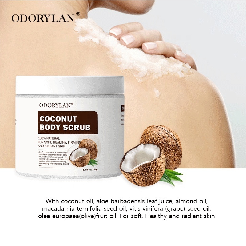 Organic Ingredient High Quality Sugar Whitening Body And Face Scrub Pedicure Exfoliating Natural Pink Body Scrub