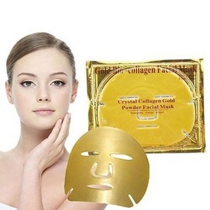 Collagen Crystal 24k Gold Facial Sheet Mask Anti-aging Brightening Beauty Cosmetic 24k Gold Facial Mask Lip mask