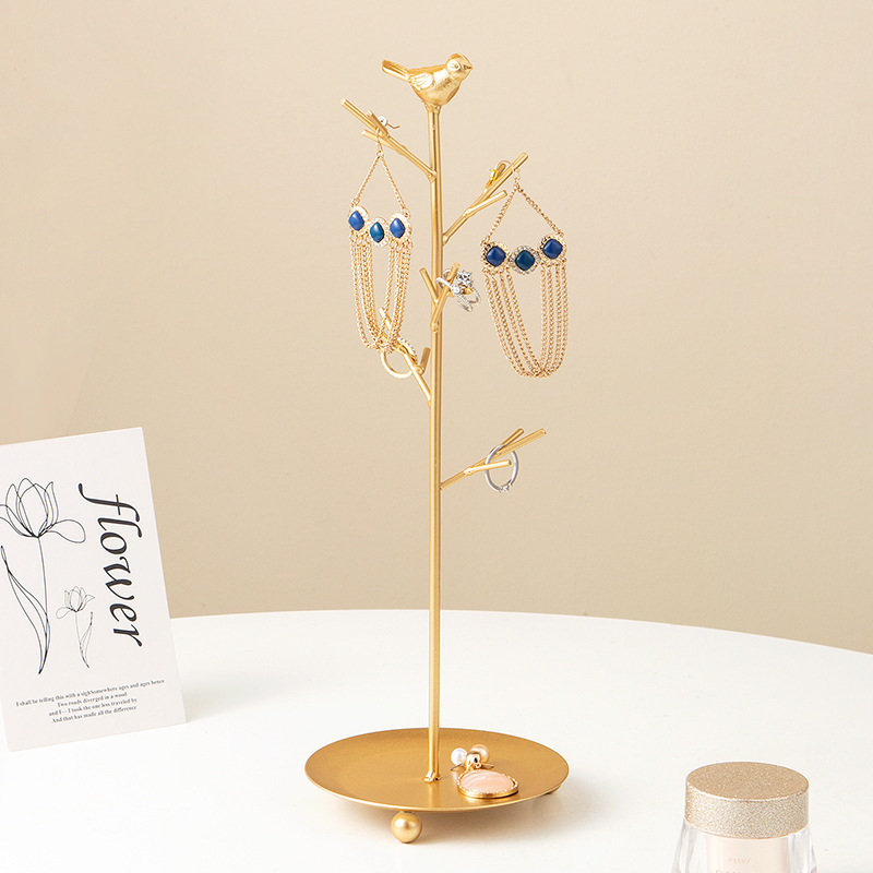 Jewelry Organizer Stand Necklace Organizer Holder Tree  Earring Display Towers Long Necklaces Bracelets Jewelry Stand