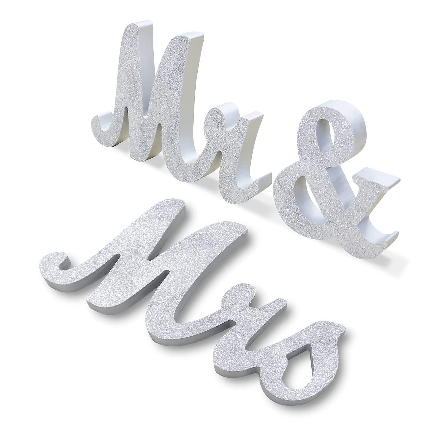 Wedding Wooden Letters Large Alphabets DIY Capital Letter Decors for Home Wall Party Crafts Education Projects Making Supplies