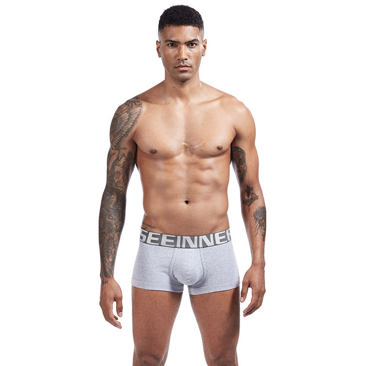 2023 Comfortable Ventilate Sexy Cotton Men's Underwear Plus Size Men Underwear Men Underwear Boxer