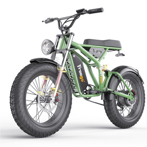 New Style ebike electric bike factory wholesale 20 Inch fat tire electric bike 48v ebike