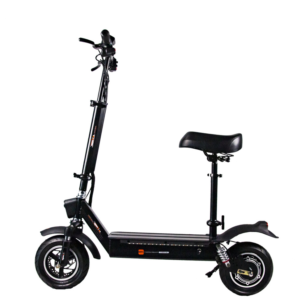 Hot Sell 500w Powerful Motor High Speed Adult Folding 10-inch Fat Tire Electric 2 Wheel Scooter