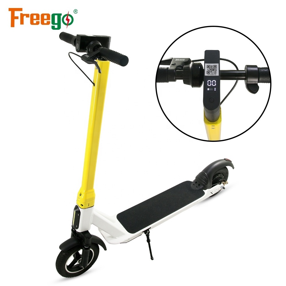 China factory Wholesale elektrische step 500w 36v 12.5Ah electric sharing scooter gps