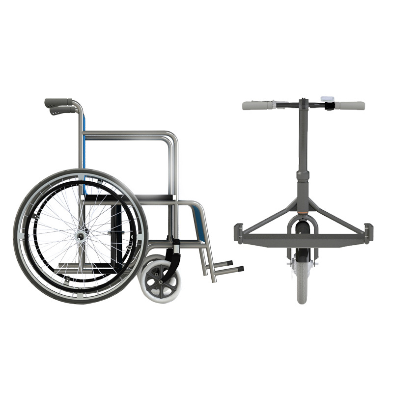 2019 New Design 2-4 Hours Charging Time 250W Motor 250W Electric Wheelchair Conversation Kits