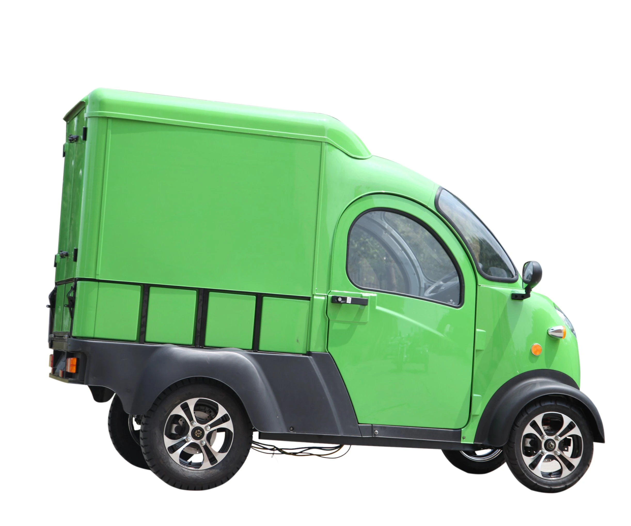 Express Delivery Cargo Tricycle Cabin Closed Van Truck Three Wheels Electric Tricycle  Yuki enclosed mobility scooter