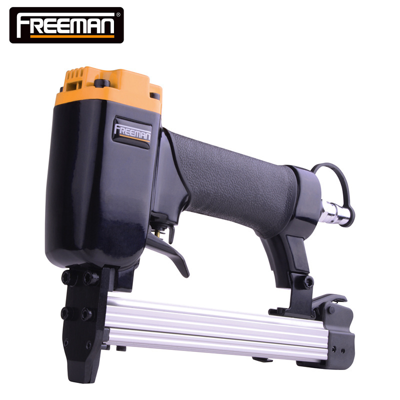 Freeman Pneumatic 1013J Upholstery Nailer Gun Air Stapler for 1013J Staple Pins