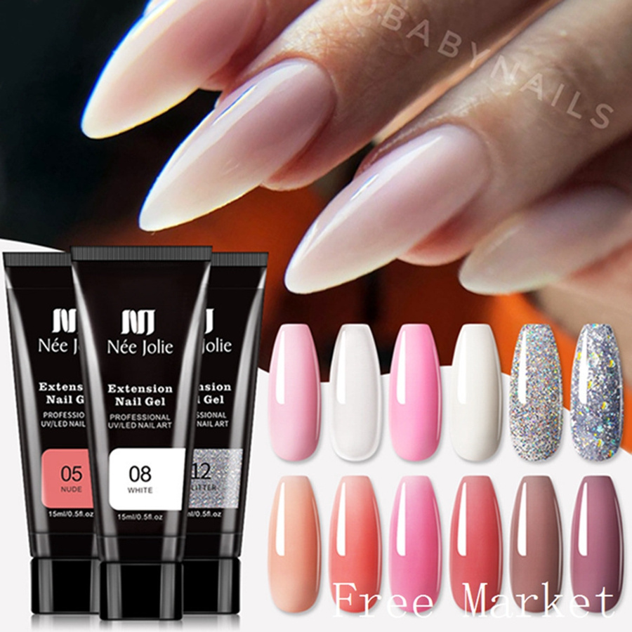 Professional Nail Tip Glue Easy To Apply False Nail Tube Uv Gel Glue