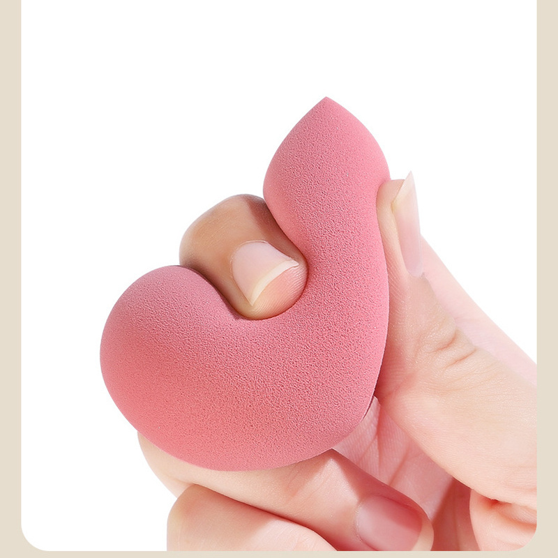 3PCS Beauty egg cosmetic blender customize make up sponge private label latex free bear box makeup sponge set