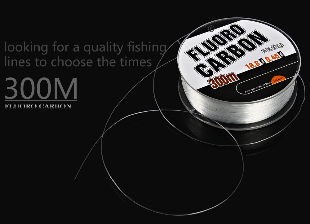 30-45LB 300M carp fishing japan Super Strong Nylon fluorocarbon coating monofilament fishing line