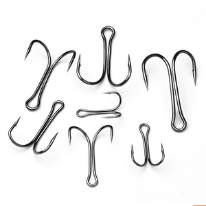 Fishing Tackle High Quality Stainless Steel Super Strong Sea Carp Double Fishing Hook