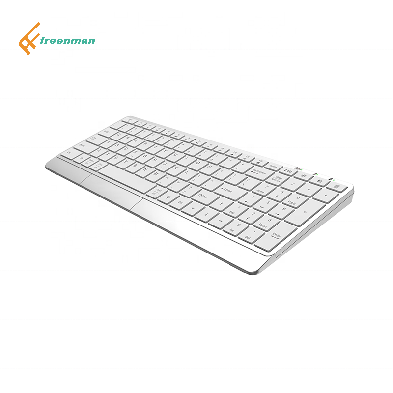 OEM custom keyboard ultra thin chocolate keycap silient scissors office home use wireless keyboard with led option