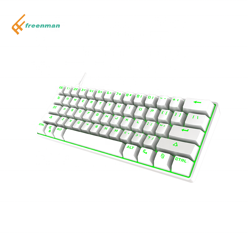 cheap price switch 61 keys rgb mechanical gaming keyboard low profile