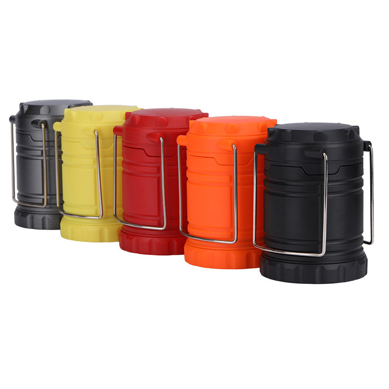 Promotional Business Gift Outdoor Waterproof Tent Hanging Portable Telescopic Collapsible Small Little LED Camping Lantern