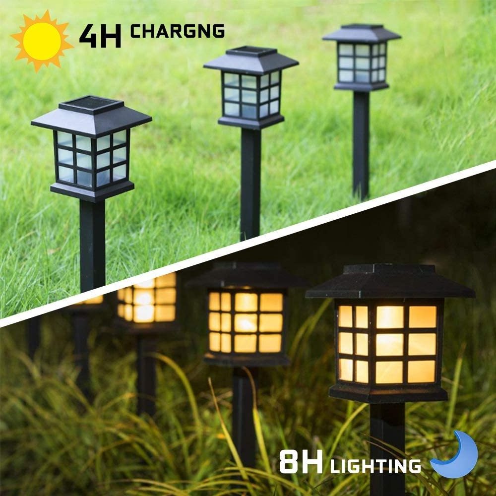 China OEM Wholesale Price Waterproof Solar Pathway Landscape Lights Outdoor Decorative Stake Garden Solar Light